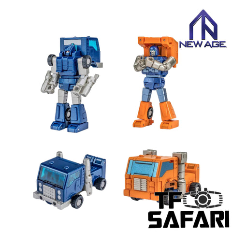 NA NewAge H58 Balin (Huffer) & H59 Dwalin (Pipes) 2 in 1 set New Age 8cm / 3"