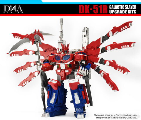 DNA Design DK-51R DK51R Upgrade Kits for WFC-S40 Optimus Prime (Upgrade to Galactic Slayer)