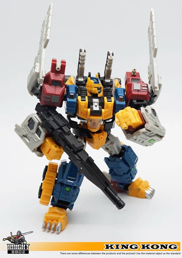 4th party Kight 8802 / 8802B Captain Gorilla King Kong Beast War Optimal Optimus (KO Iron Factory EX43 Primal Commander) 15cm / 6"
