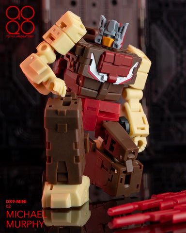 DX9 Toys DX9 Mini 02 Mini-02 Michael Murphy (Chromedome) 11.5cm / 4.5“