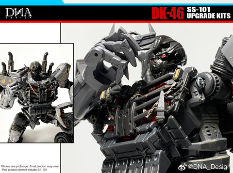 DNA Design DK-46 DK46 Upgrade Kits for Studio Series SS101 SS-101 Scourge (RotB Rise of the Beast Movie)