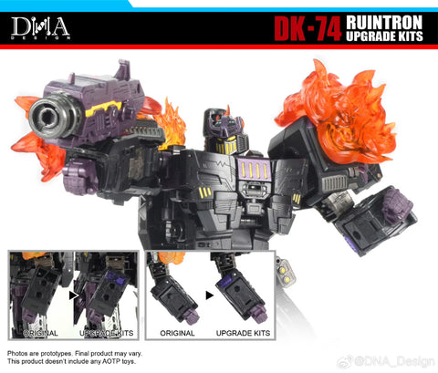 【Pre-Order】DNA Design DK-74 DK74 Ruintron Upgrade Kits  for Age of the Primes AoP Megatronus The Fallen