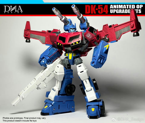 DNA Design DK-54 DK54 Upgrade Kits for 08 Animated Optimus Prime OP