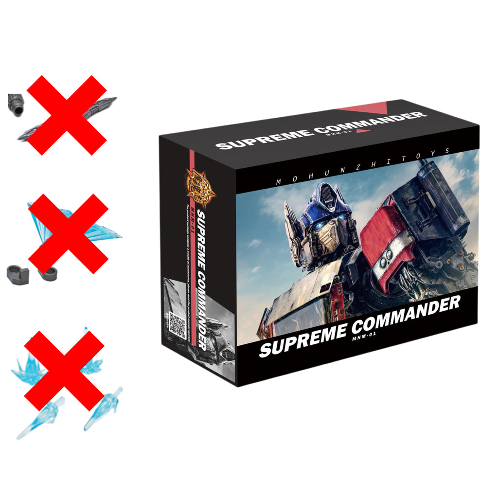 【2 Versions】4th Party MHZ Toys MHM01 MHM-01 Supreme Commander (Oversized Studio Series 102 SS102 RotB OP)Standard / Collector's Version 20cm / 8"