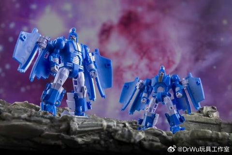 Dr.Wu & Mechanic Studio Extreme Warfare DW-E41M Star Shuttles (Scourge)  2 in 1 set 4.5cm
