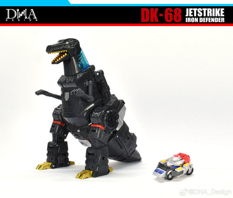 【Pre-Order】DNA Design DK-68 DK68 Jetstrike Iron Defender (Repainted G1 Wheelie)