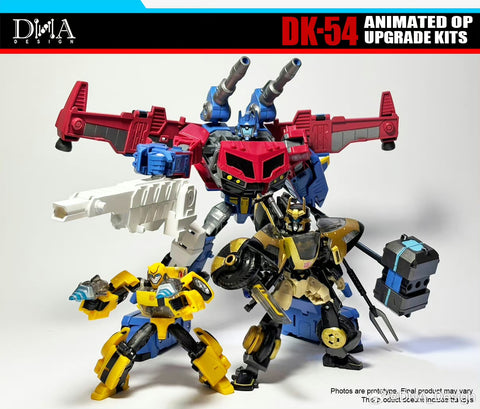DNA Design DK-54 DK54 Upgrade Kits for 08 Animated Optimus Prime OP