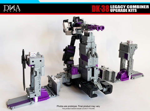 DNA Design DK-38 DK38 Upgrade Kits for Legacy Motormaster and Menasor Combiner