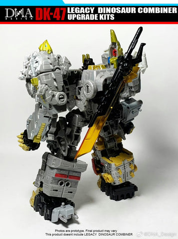 【Pre-Order】DNA Design DK-47 DK47 Upgrade Kits for Legacy Dinosaur Combiner / Volcanicus