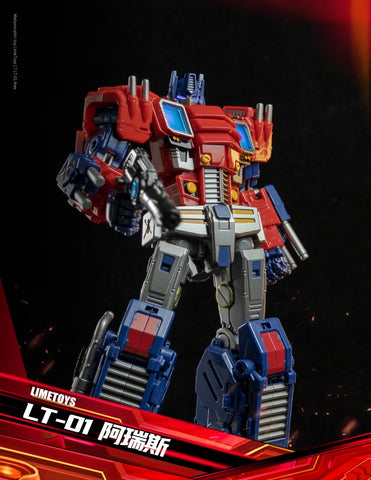 Limetoys Lime Toys HR01 HR-01 Ares（Oversized KO MMC R48 R-48 Optus Prominon Optimus Prime 25cm / 10"