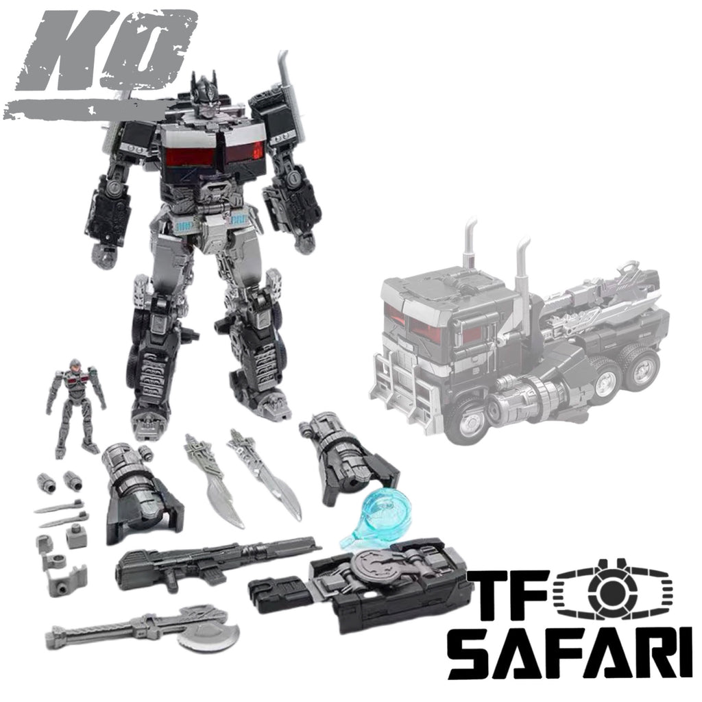4th Party MHZ Toys MHM01B MHM-01B Supreme Commander (Oversized Studio Series 102 SS102 RotB OP)Dark Version 20cm / 8"
