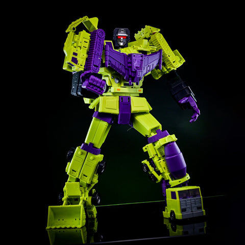 Magic Square MS Toys Constructor Devastator MS-B37A/38A MS-B39A/40A MS-B41A/B42ACombiner 3 sets Combo Repainted Version 25cm / 9.85"