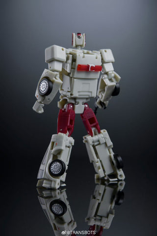 XTransbots Mini Series MX01 MX-01 Guardian Fuzz (Streetwise, Guardian Defensor Combiner)  X-transbots 10cm / 4"