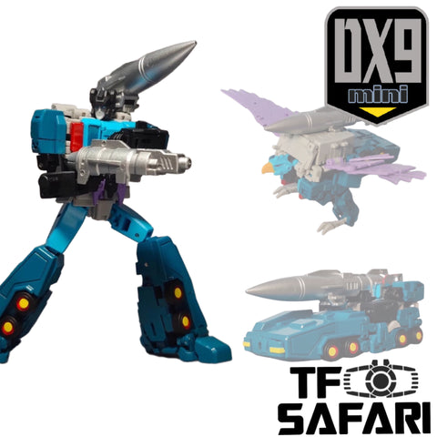 DX9 Toys DX9 Mini 01 Mini-01 Vasili (Double Dealer) Triple Changer Refined Painted Version 12cm / 4.8"