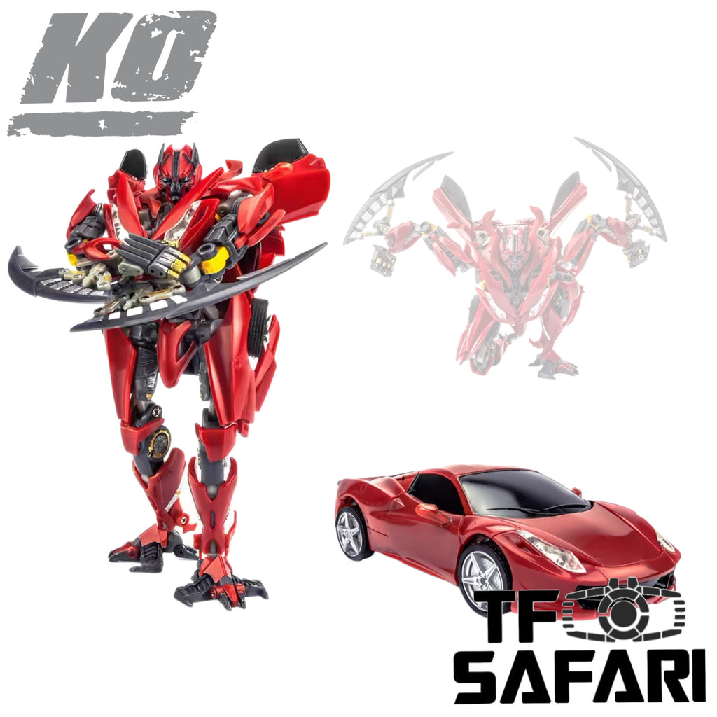 4th Party No Brand KO Oversized BS01 BS-01 Dance of Death (AAT STF01 STF-01 Firage, Dino) 19cm / 7.5"