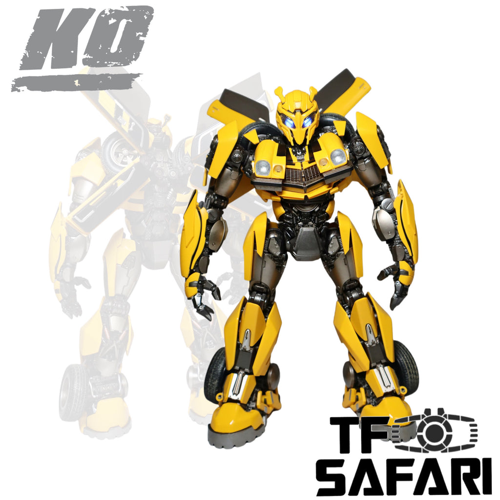 4th Party No Brand MD-003 MD003 Transformer KO Threezero Rise of the Beasts RotB Movie DLX Bumblebee (Non-Transformable) 23cm / 9"
