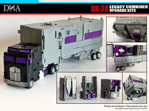 DNA Design DK-38 DK38 Upgrade Kits for Legacy Motormaster and Menasor Combiner