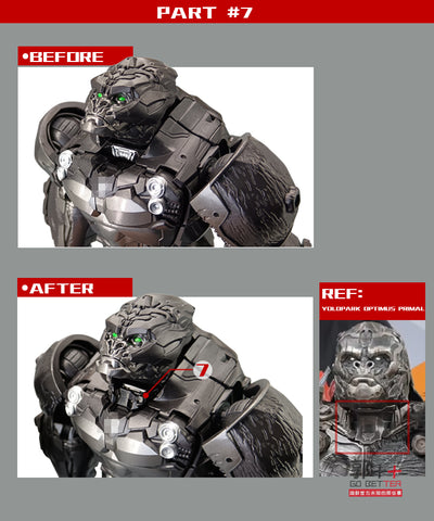 Go Better Studio GX-59 GX59 Gap fillers for Takara Tomy Exclusive Beast Awakening ROTB Optimus Primal Jap.Version Upgrade Kit