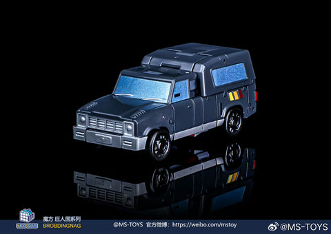 Magic Square MS-Toys MS-B09A MS B-09A Trailblazer (Trailbreaker) Reissue Metallic Version 11cm / 4.3"