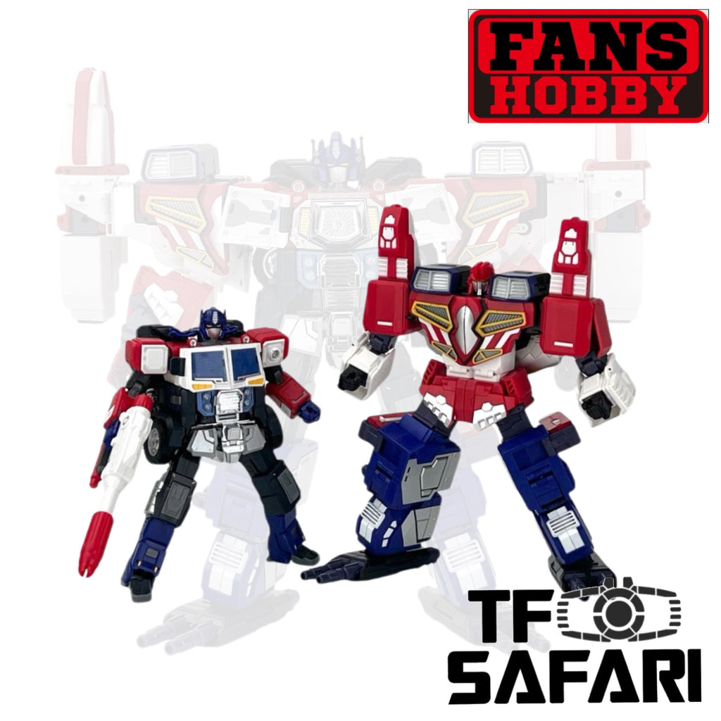 FansHobby FH MB-18 + MB-25 / MB18 + MB25 Energy Commander and Energon Wing(Armada Universe Energon Optimus Prime & Saber) 2 in 1 pack 24cm / 9.5"