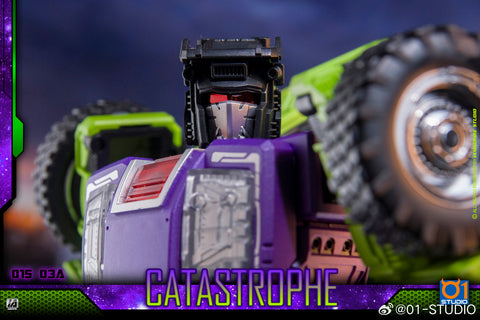 01-Studio 01S03A 01S-03A Catastrophe Desolator Combiner (Scrapper Devastator Combiner) 26cm / 10.3"