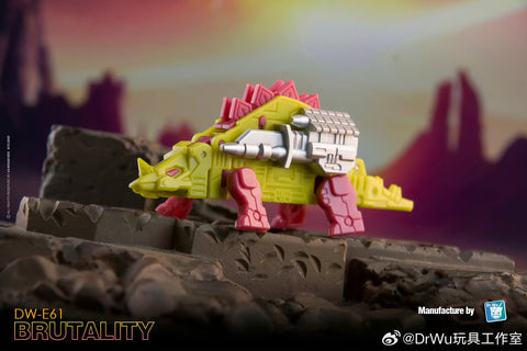 Dr.Wu DW-E61 Brutality & E62 Slaugher (Slugfest and Overkill, 2 in 1 Mini-Cassette Warriors ) for WFC Siege Soundwave / Blaster Dr Wu