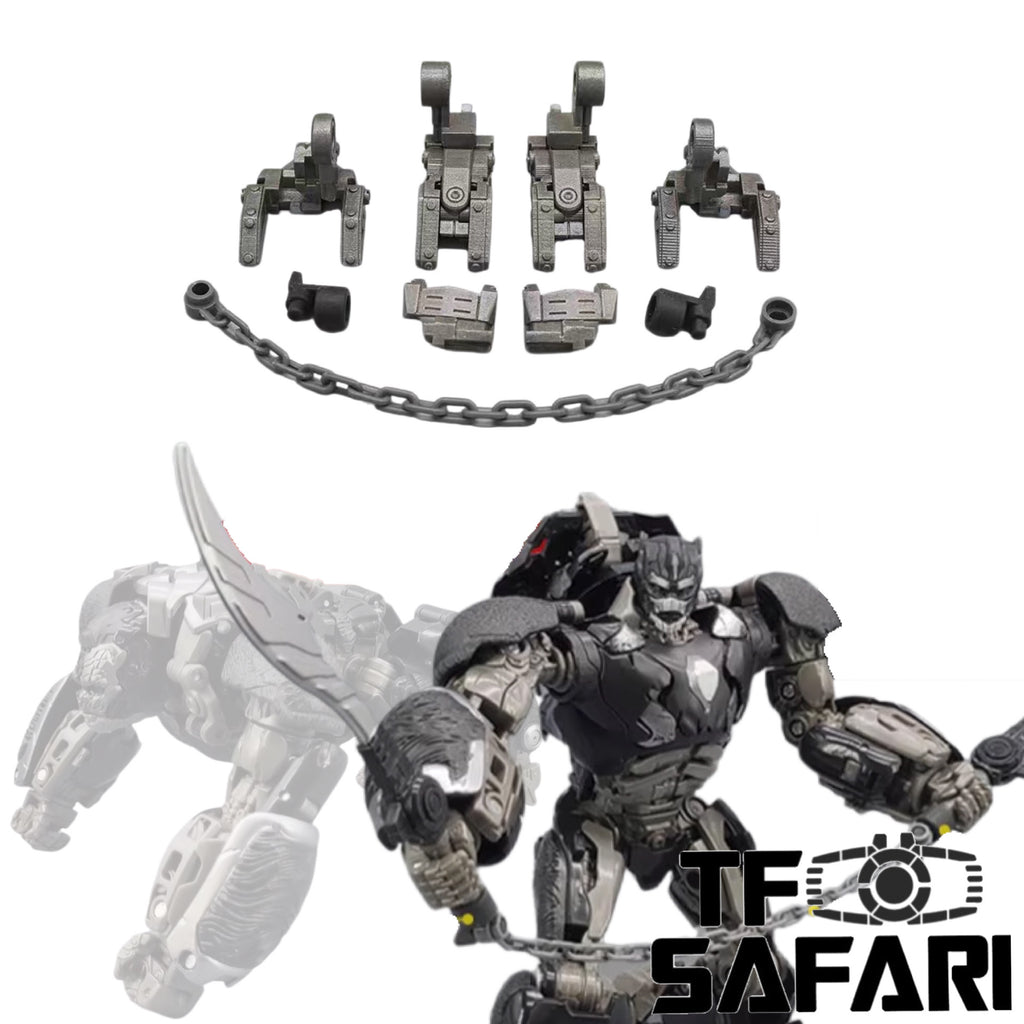 Go Better Studio GX-63 GX63 Upgrade Kit / Gap fillers for Studio Series 106 SS-106 Rise of the Beasts RotB Optimus Primal Upgrade Kit