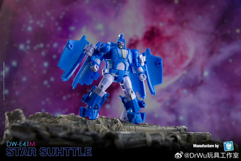 Dr.Wu & Mechanic Studio Extreme Warfare DW-E41M Star Shuttles (Scourge)  2 in 1 set 4.5cm
