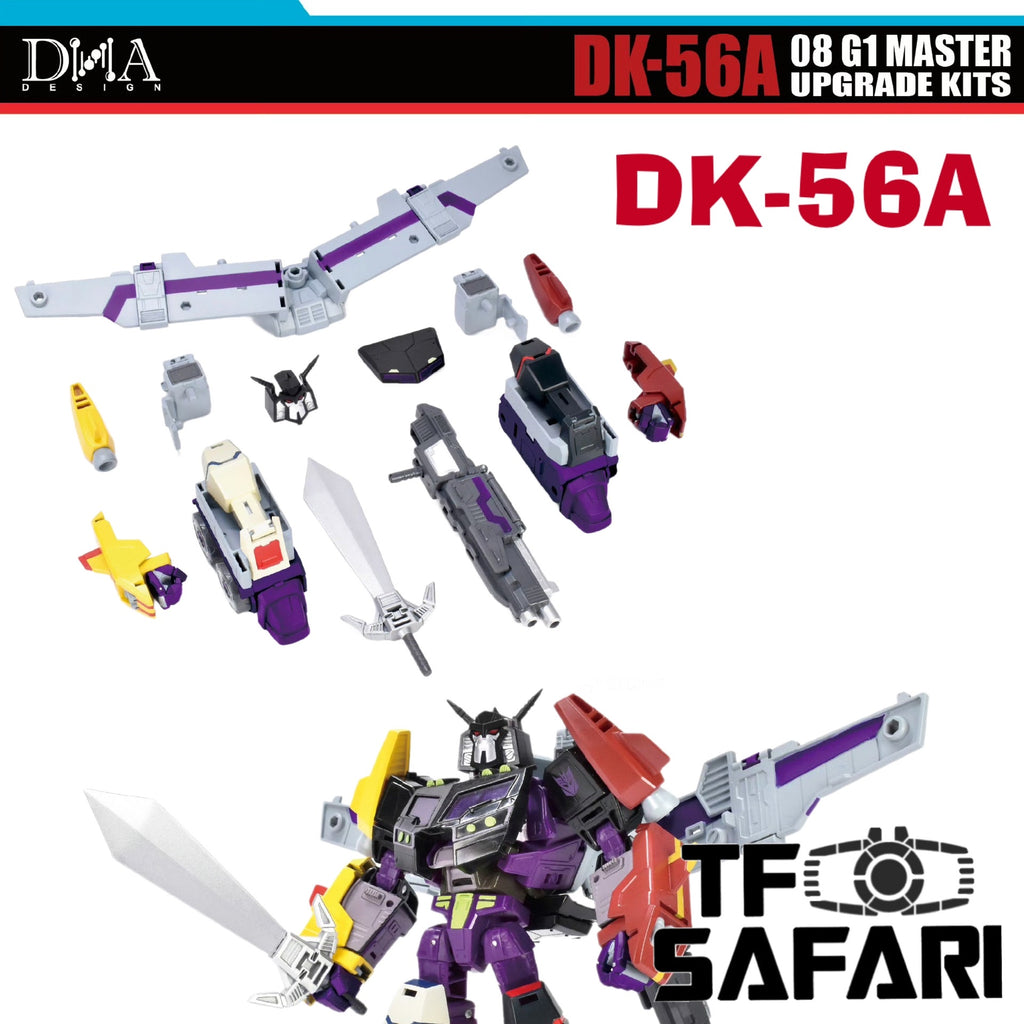 【Pre-Order】DNA Design DK-56A DK56A Upgrade Kits for Legacy United Animated Universe Motormaster G1 Color Version