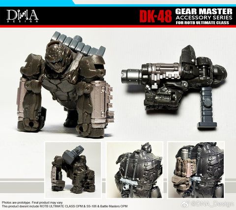 DNA Design DK-48 DK48 Upgrade Kits for Rise of the Beasts ROTB Ultimate Optimus Primal