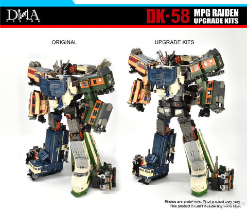 DNA Design DK-58 DK58 for MPG Raiden UPGRADE KITS