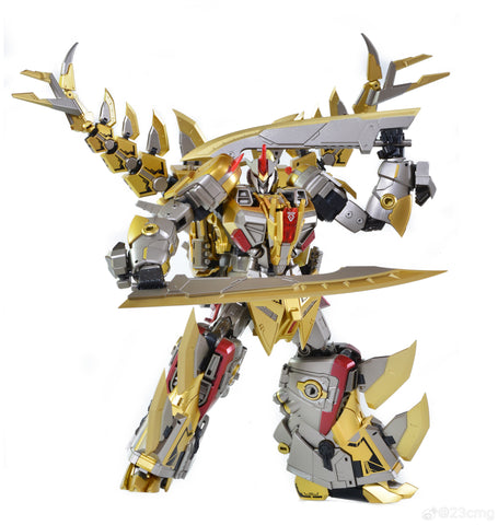 Cang Toys Cang-Toys CT-Longyan-01 CT-LONGYAN 01 Stegsarow (Snarl, Volcanicus) Dinobot Combiner 24cm / 9.5"