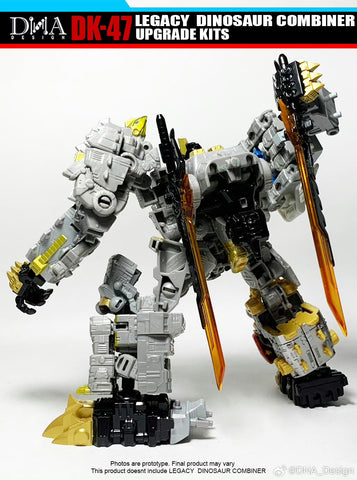【Pre-Order】DNA Design DK-47 DK47 Upgrade Kits for Legacy Dinosaur Combiner / Volcanicus