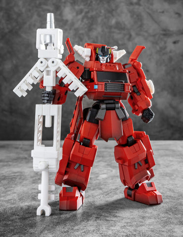 Iron Factory IF EX-62 EX62 Iron Samurai Akataki(Inferno IDW)10cm / 4"