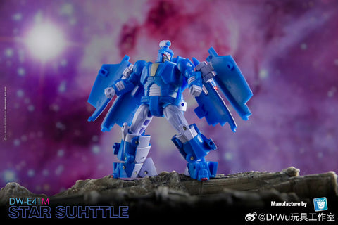Dr.Wu & Mechanic Studio Extreme Warfare DW-E41M Star Shuttles (Scourge)  2 in 1 set 4.5cm
