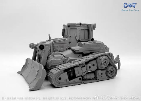 Dream Star Toys  DST02-004 DST02004 Pushing Machine Warrior ( Bonecrusher, Constructicon, Devastator Combiner) DreamStarToys Metallic Version 24.5 cm / 9.6"