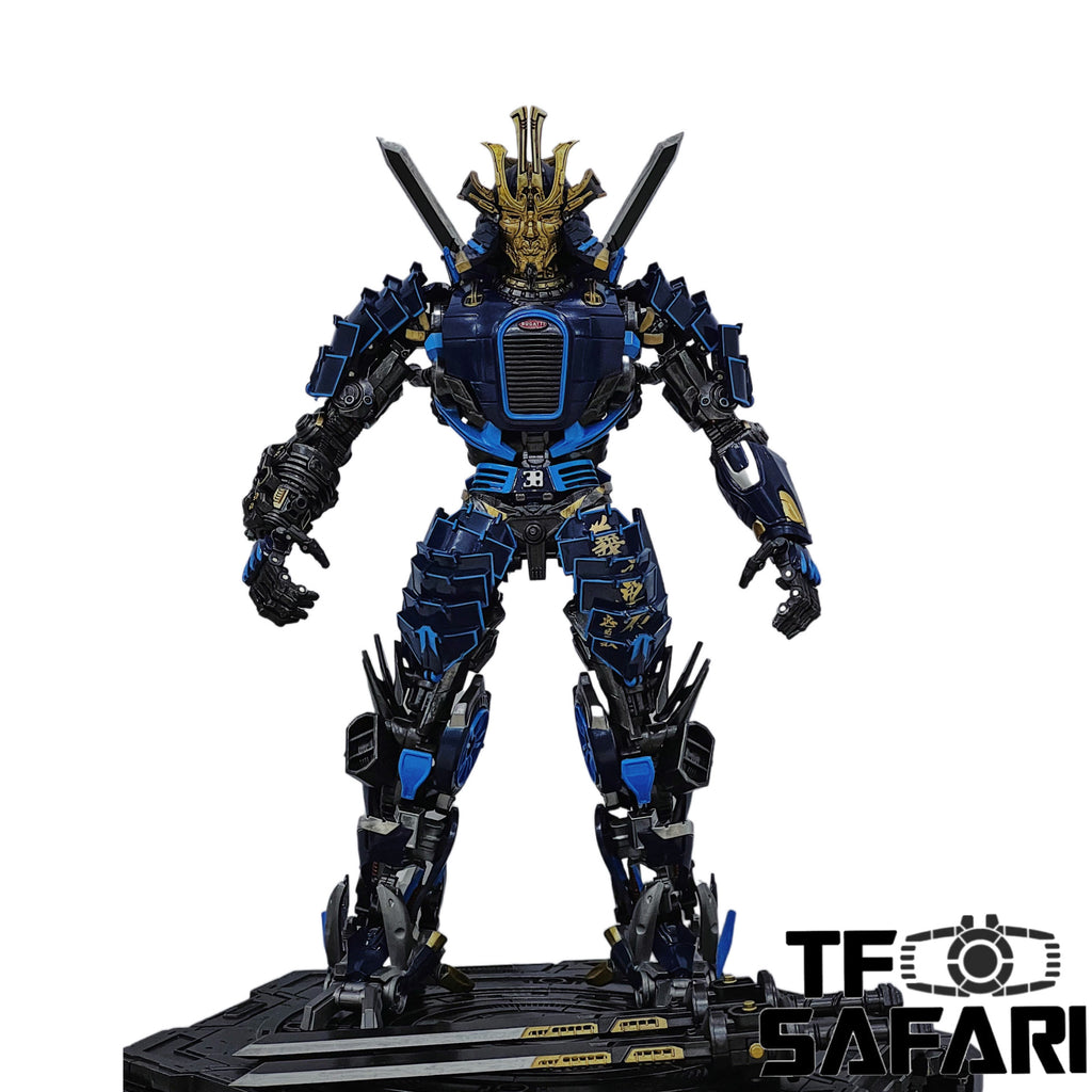 Last Knight LK-01 LK01 Elegant (Bayverse Drift)Non-Transformable Blue Version 22cm / 8.7"