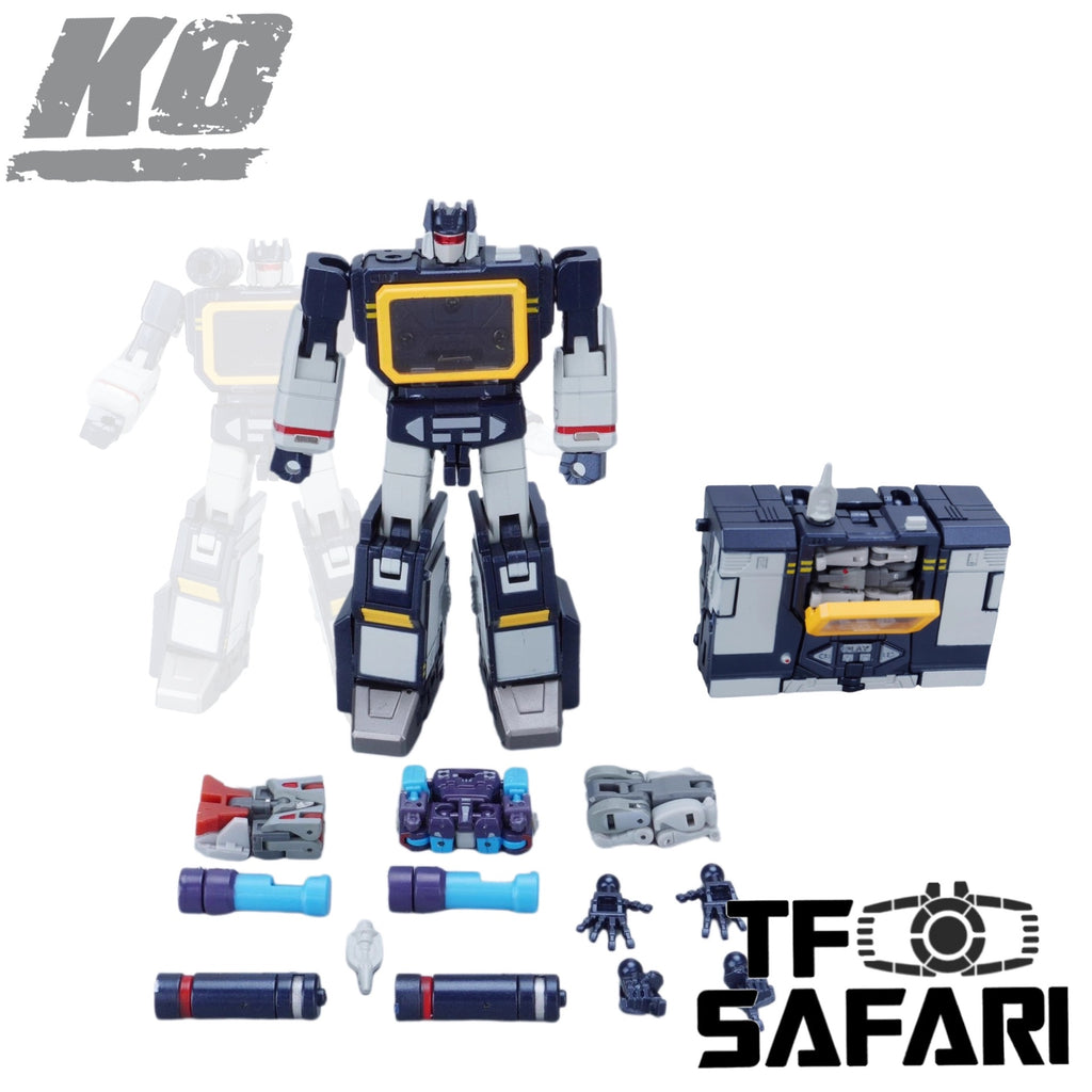 4th Party KO No Brand SD01 SD-01 Oversized KO NewAge H21 Scaramanga ( Soundwave ) 13cm / 5"