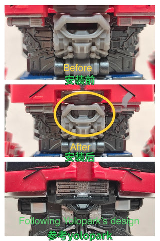 Superman Studio SPS41 SPS-41 Gap fillers for Studio Series SS102 Buzzworthy Bumblebee Optimus Prime Upgrade Kit