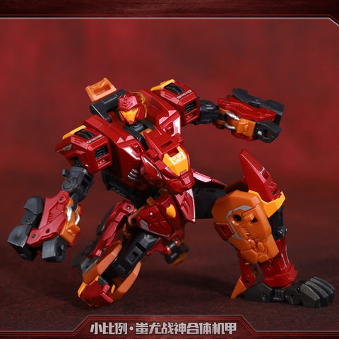 Cang Toys Cang-Toys CY-Mini-01 CYMini01 Feromini (Rampage, Feral Rex) Predaking Combiner 12cm