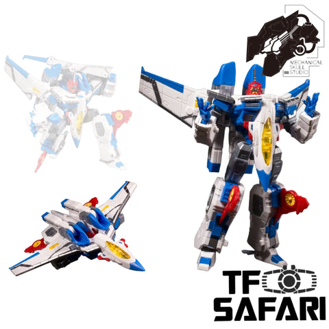 Mechanical Skull Studio MSS-02R MSS02R White Doom Star ( Armada Universe Ramjet ) 12cm / 4.75"