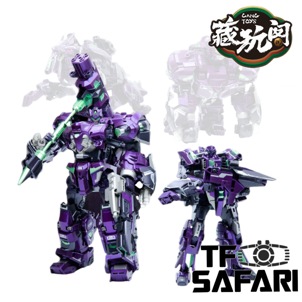 Cang Toys Cang-Toys CT-Chiyou-05X X-Thorilla CT-Chiyou-08X X-Rusirius 2 in 1 Set Predaking Combiner 23cm / 9"