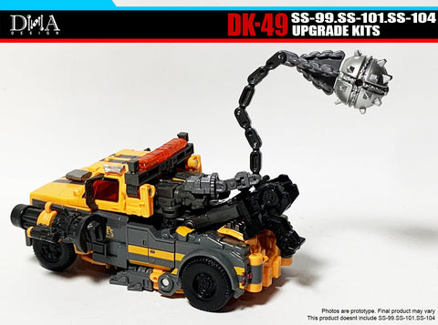 DNA Design DK-49 DK49 Upgrade Kits for Studio Series SS-99 Battletrap, SS-101 Scourge & SS-104 Nightbird