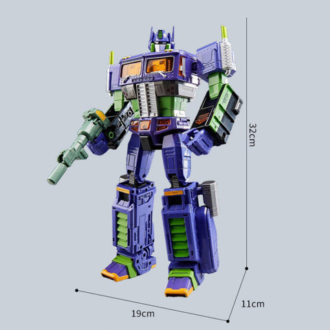 4th Party WJ WEISHUANG MPP10 MPP-10 Commander ( W8036 Oversized MP10 Optimus Prime) EVA Version with Trailer 32cm / 12.6"