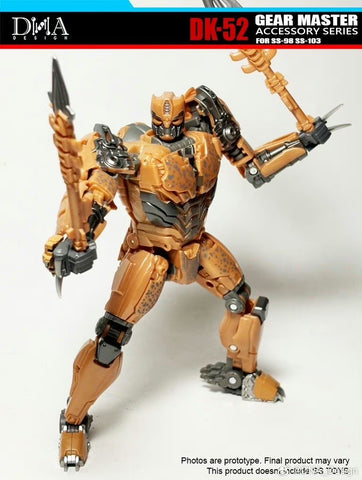 DNA Design DK-52 DK52 Upgrade Kits for Studio Series SS-98 Cheetor & SS-103 Rhinox