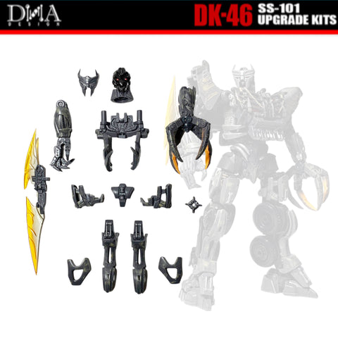 DNA Design DK-46 DK46 Upgrade Kits for Studio Series SS101 SS-101 Scourge (RotB Rise of the Beast Movie)