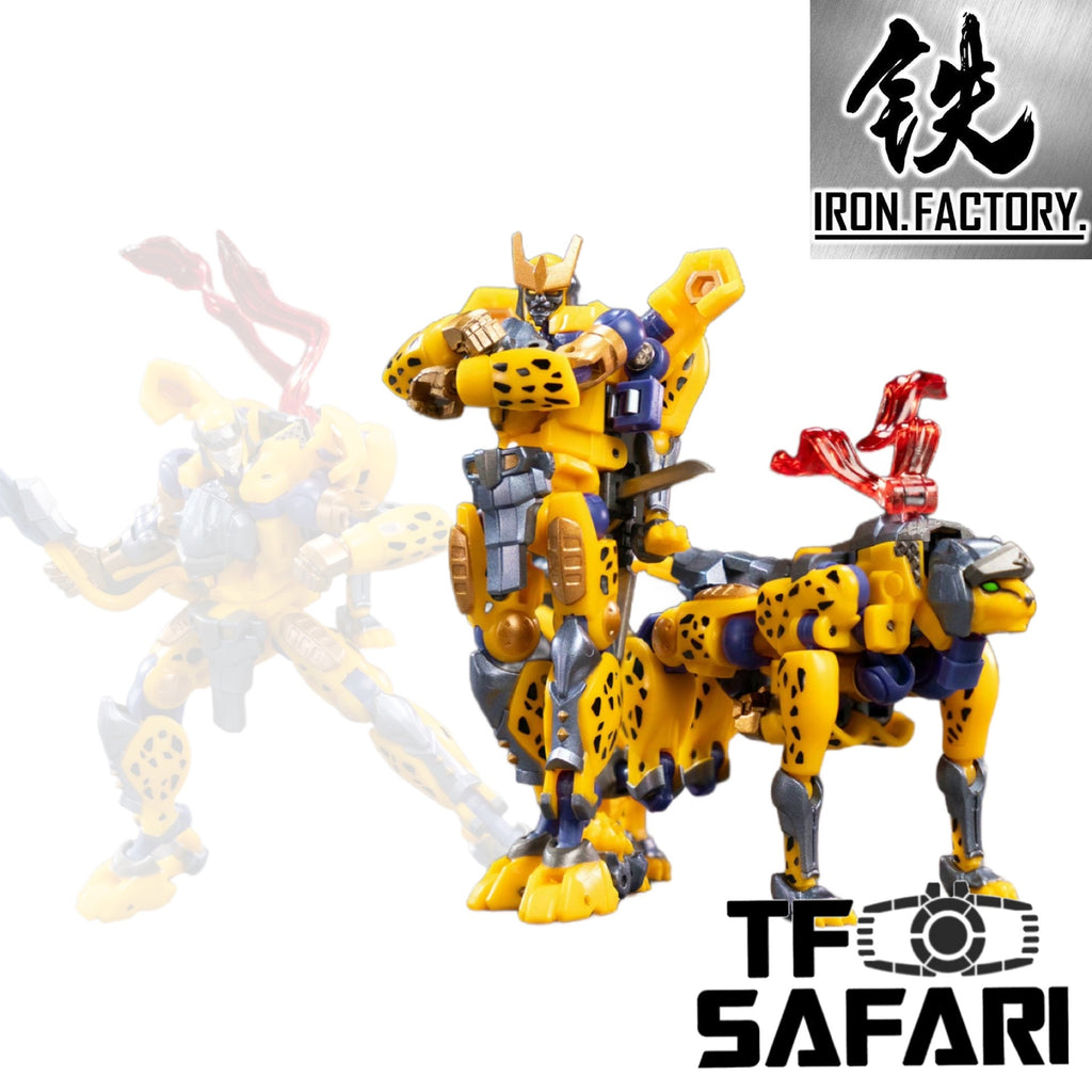 【Pre-Order】Iron Factory IF EX76 EX-76 Raiga Iron Samurai (Cheetor)