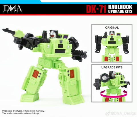 【Pre-Order】DNA Design DK-71 DK71 Upgrade Kits for Studio Series 86 SS86 Devastator Long Haul & Hook