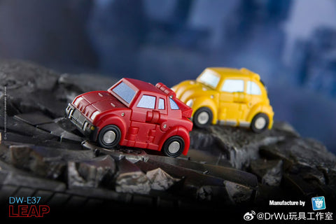 Dr.Wu & Mechanic Studio Extreme Warfare DW-E37 Leap (Cliffjumper) / DW-E38 Pulse Gun (Shockwave) 2 in 1 set 4.5cm