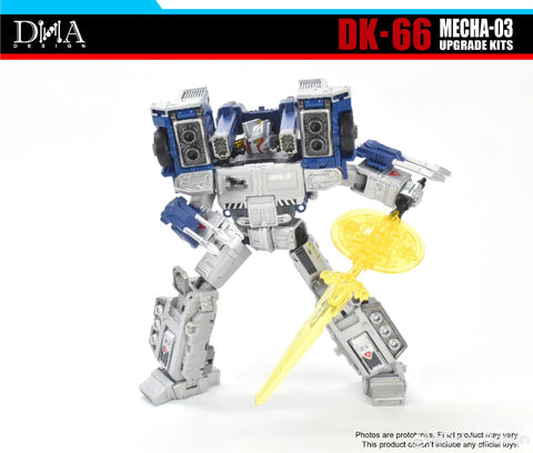 DNA Design DK-66 DK66 Upgrade Kits for Mecha-03 MechaGodzilla (T-Spark MFS-3 Synergenex )
